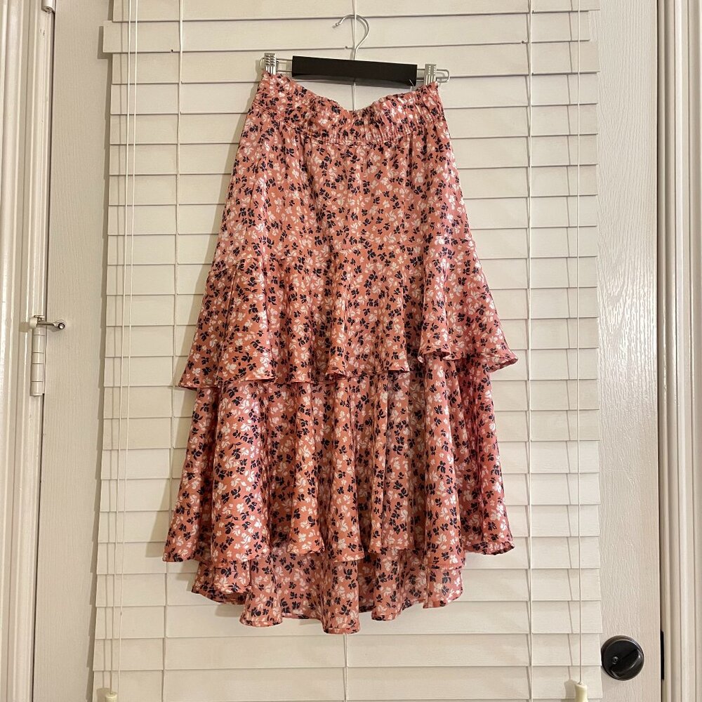 Ann Taylor floral dress with elastic waist - size XXS
